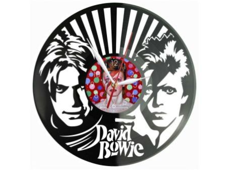David Bowie Zegar Ścienny Z Płyty Winylowej Prezent Upominek Personalizacja EVEVO Z0223