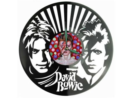 David Bowie Zegar Ścienny Z Płyty Winylowej Prezent Upominek Personalizacja EVEVO Z0223