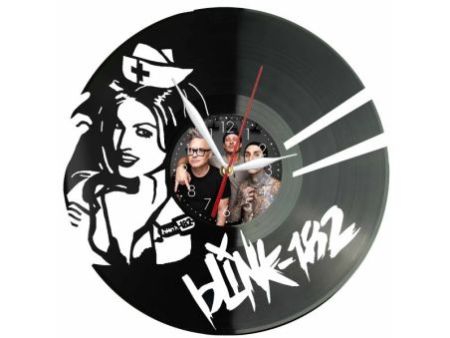 BLINK182 Zegar Ścienny Z Płyty Winylowej Prezent Upominek Personalizacja EVEVO Z0229