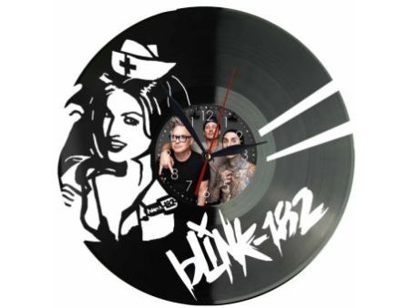 BLINK182 Zegar Ścienny Z Płyty Winylowej Prezent Upominek Personalizacja EVEVO Z0229