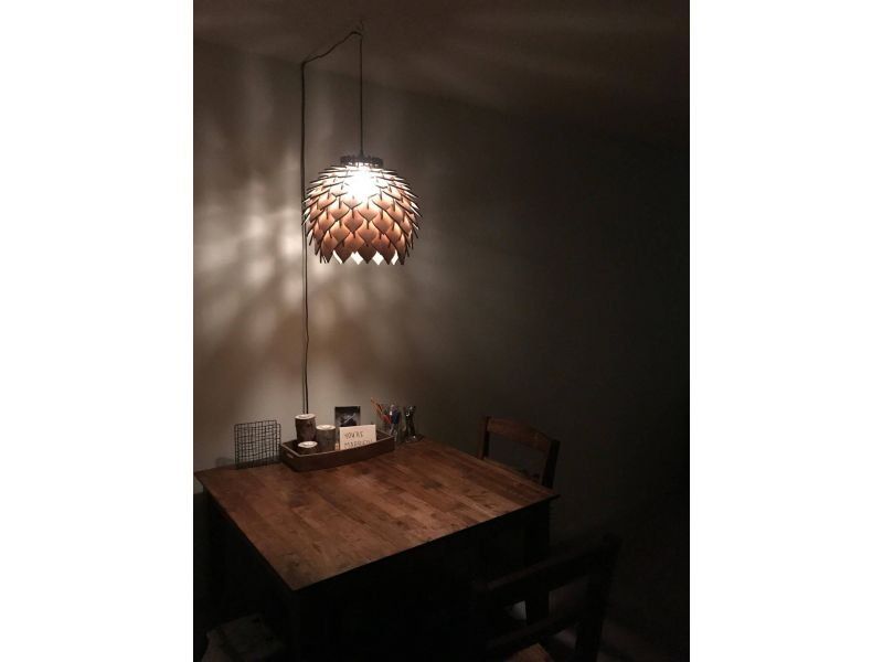 LAMPA WISZĄCA RĘCZNIE ROBIONA DREWNIANA ŻYRANDOL EVEVO