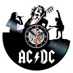ZEGAR ŚCIENNY AC-DC ACDC PŁYTA WINYLOWA EVEVO