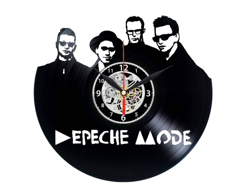 DEPECHE MODE ZEGAR ŚCIENNY DEKORACYJNY NOWOCZESNY PŁYTA WINYLOWA VINYL NA PREZENT EVEVO