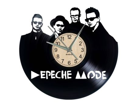 DEPECHE MODE ZEGAR ŚCIENNY DEKORACYJNY NOWOCZESNY PŁYTA WINYLOWA VINYL NA PREZENT EVEVO