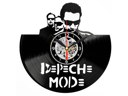 DEPECHE MODE ZEGAR ŚCIENNY DEKORACYJNY NOWOCZESNY PŁYTA WINYLOWA WINYL NA PREZENT EVEVO EVEVO.PL W1316