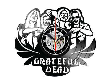 GRATEFUL DEAD ZEGAR ŚCIENNY DEKORACYJNYNOWOCZESNY PŁYTA WINYLOWA WINYL NA PREZENT EVEVO EVEVO.PL