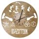 Led Zeppelin Zegar Ścienny Drewniany