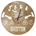 Led Zeppelin Zegar Ścienny Drewniany Dekoracyjny Nowoczesny na Prezent 109 Kolorów