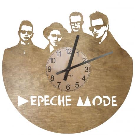Depeche Mode Zegar Ścienny Drewniany