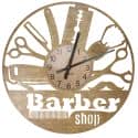 Salon Fryzjerski Zegar Ścienny Drewniany Dekoracyjny Nowoczesny na Prezent 109 Kolorów