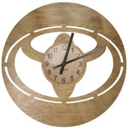 Toyota Zegar Ścienny Drewniany Dekoracyjny Nowoczesny na Prezent 109 Kolorów