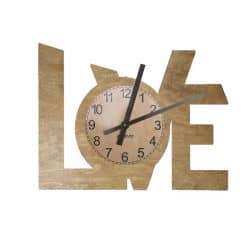 Love Walentynki Zegar Ścienny Drewniany Dekoracyjny Nowoczesny na Prezent 
109 Kolorów
