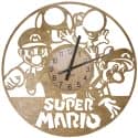 Super Mario Zegar Ścienny Drewniany Dekoracyjny Nowoczesny na Prezent 
109 Kolorów