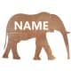 Słoń Twoje Imię Dekoracja Drewniana Dla Niej lub Dla Niego na Prezent 109 Kolorów do Wyboru
