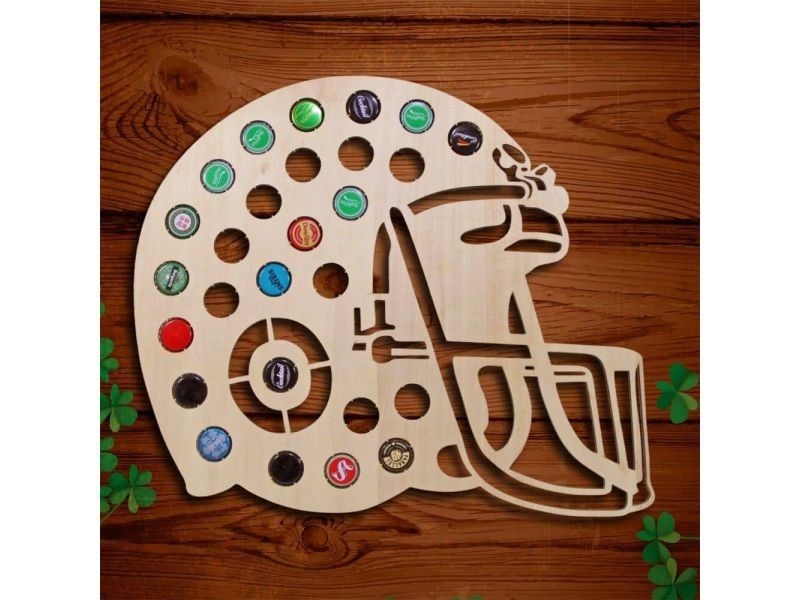 Amerykański Football Piwo Na Kapsle Tablica Piwa Piwna 3 Kolory Do Wyboru Na Prezent Dla Niego M0009 50x30 cm