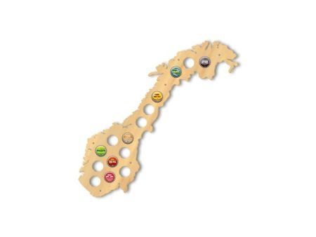 Norwegia Mapa Piwo Na Kapsle Tablica Piwa Piwna 3 Kolory Do Wyboru Na Prezent Dla Niego M0011 50x30 cm