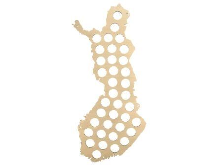 Finlandia Mapa Piwo Na Kapsle Tablica Piwa Piwna 3 Kolory Do Wyboru Na Prezent Dla Niego M0014 50x30 cm