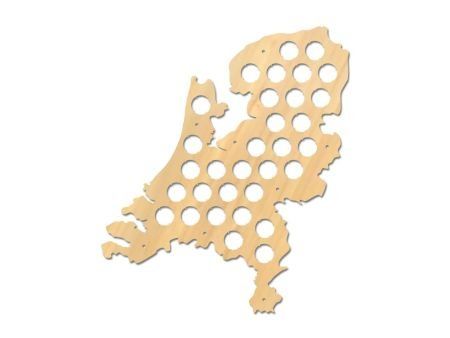 Holandia Mapa Piwo Na Kapsle Tablica Piwa Piwna 3 Kolorów Do Wyboru Na Prezent Dla Niego M0015 50x30 cm