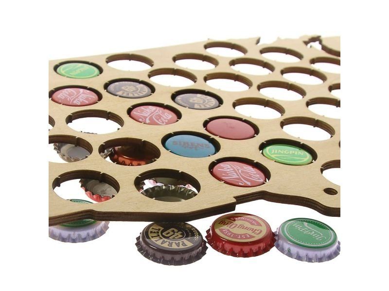 USA Mapa Piwo Na Kapsle Tablica Piwa Piwna 3 Kolory Do Wyboru Na Prezent Dla Niego M0020 50x30 cm