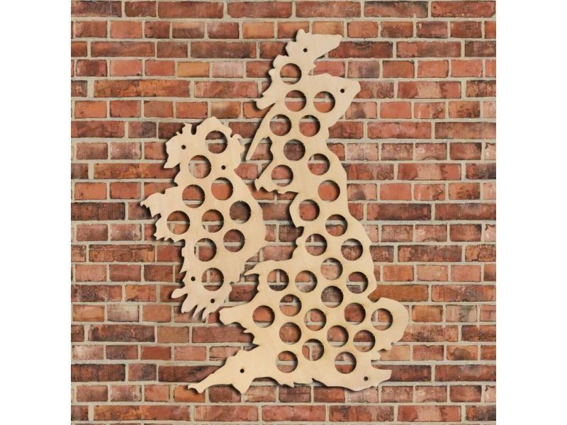 Wielka Brytania Mapa Piwo Na Kapsle Tablica Piwa Piwna 3 Kolory Do Wyboru Na Prezent Dla Niego M0025 50x30 cm