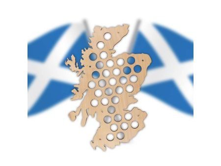 Szkocja Mapa Piwo Na Kapsle Tablica Piwa Piwna 3 Kolory Do Wyboru Na Prezent Dla Niego M0033 50x30 cm