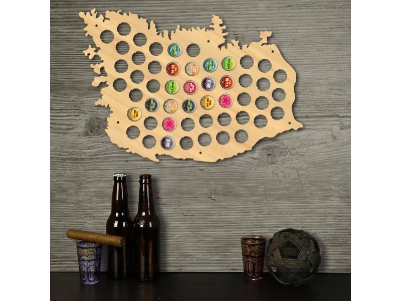 Korea Południowa Mapa Piwo Na Kapsle Tablica Piwa Piwna 3 Kolory Do Wyboru Na Prezent Dla Niego M0034 50x30 cm