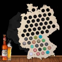 Niemcy Mapa Piwo Na Kapsle Tablica Piwa Piwna 109 Kolorów Do Wyboru Na Prezent Dla Niego