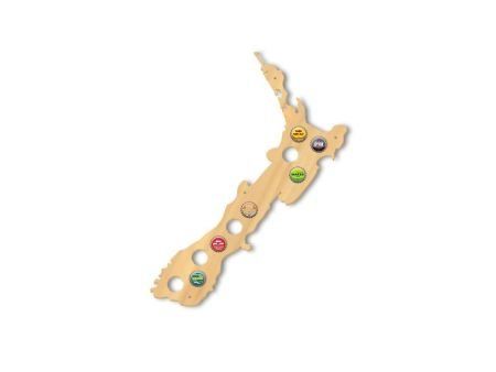 Nowa Zelandia Mapa Piwo Na Kapsle Tablica Piwa Piwna 3 Kolory Do Wyboru Na Prezent Dla Niego M0038 50x30 cm