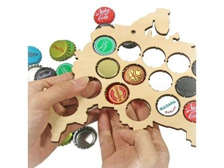 Rosja Mapa Piwo Na Kapsle Tablica Piwa Piwna 3 Kolory Do Wyboru Na Prezent Dla Niego M0041 50x30 cm