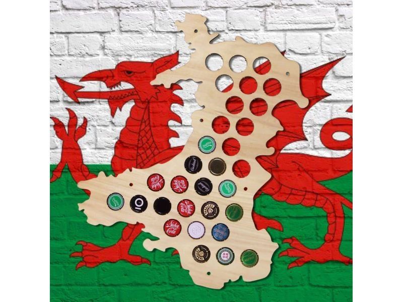 Walia Mapa Piwo Na Kapsle Tablica Piwa Piwna 3 Kolory Do Wyboru Na Prezent Dla Niego M0044 50x30 cm