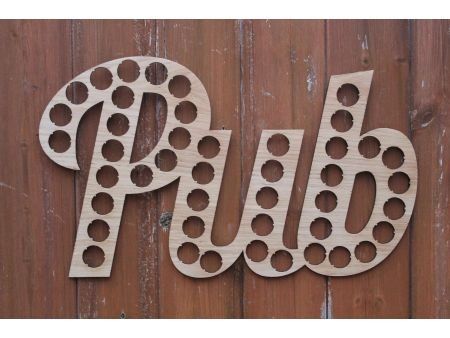 Pub Napis Piwo Na Kapsle Tablica Piwa Piwna 3 Kolory Do Wyboru Na Prezent Dla Niego M0059 50x30 cm