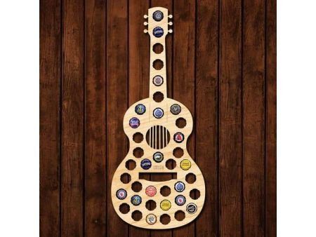Gitara Piwo Na Kapsle Tablica Piwa Piwna 3 Kolory Do Wyboru Na Prezent Dla Niego M0061 50x10 cm