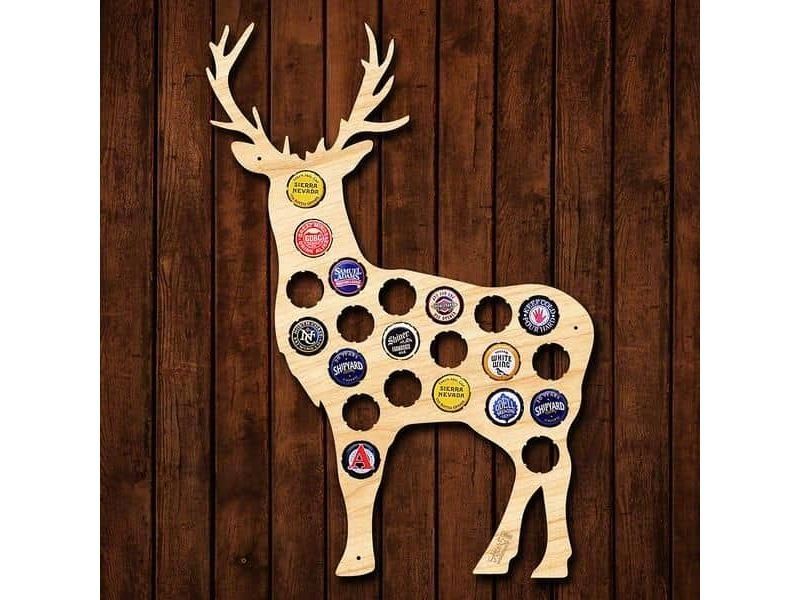 Jeleń Piwo Na Kapsle Tablica Piwa Piwna 3 Kolory Do Wyboru Na Prezent Dla Niego M0081 40x30 cm