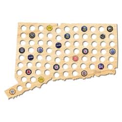 Konektiket Stany USA Mapa Piwo Na Kapsle Tablica Piwa Piwna 109 Kolorów Do Wyboru Na Prezent Dla Niego