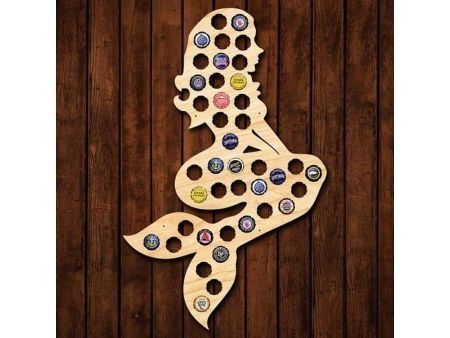 Mała Syrenka Piwo Na Kapsle Tablica Piwa Piwna 3 Kolory Do Wyboru Na Prezent Dla Niego M0095 60x40 cm