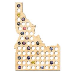 Idaho Stany USA Mapa Piwo Na Kapsle Tablica Piwa Piwna 109 Kolorów Do Wyboru Na Prezent Dla Niego