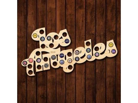 Los Angeles Piwo Na Kapsle Tablica Piwa Piwna 3 Kolory Do Wyboru Na Prezent Dla Niego M0110 50x30 cm