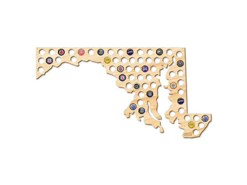 50x30 Maryland Stan USA Mapa