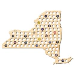 New York Stany USA Mapa Piwo Na Kapsle Tablica Piwa Piwna 109 Kolorów Do Wyboru Na Prezent Dla Niego