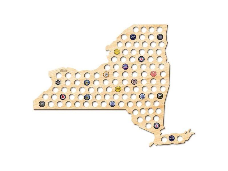 50x30 New York Stany USA Mapa