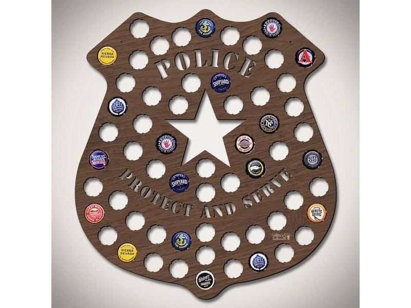 Policja Odznaka Piwo Na Kapsle Tablica Piwa Piwna 3 Kolory Do Wyboru Na Prezent Dla Niego M0130 50x40 cm