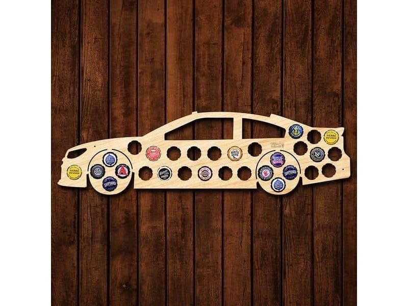 Samochód Wyścigowy Piwo Na Kapsle Tablica Piwa Piwna 3 Kolory Do Wyboru Na Prezent Dla Niego M0132 50x20 cm