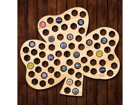 Trójlistna Koniczyna Piwo Na Kapsle Tablica Piwa Piwna 3 Kolory Do Wyboru Na Prezent Dla Niego M0133 50x50 cm