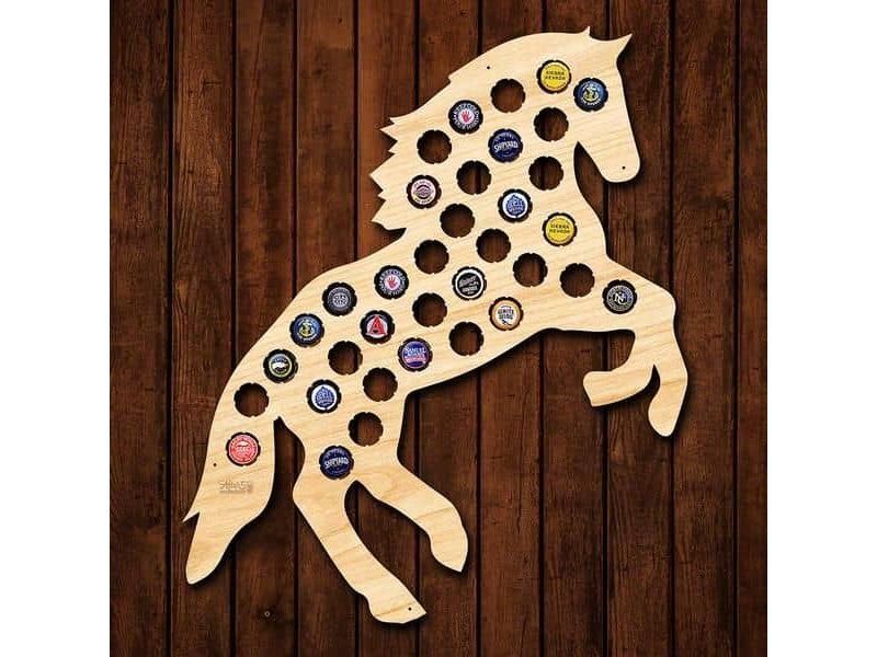 Koń Piwo Na Kapsle Tablica Piwa Piwna 3 Kolory Do Wyboru Na Prezent Dla Niego M0135 50x30 cm