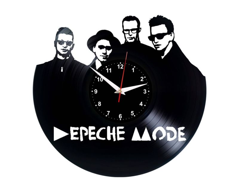 DEPECHE MODE ZEGAR ŚCIENNY DEKORACYJNY NOWOCZESNY PŁYTA WINYLOWA VINYL NA PREZENT EVEVO