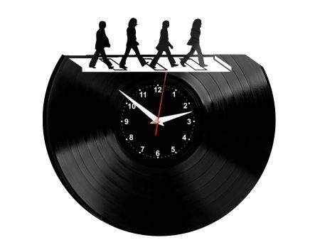 THE BEATLES ZEGAR ŚCIENNY DEKORACYJNY NOWOCZESNY PŁYTA WINYLOWA WINYL NA PREZENT EVEVO W0085