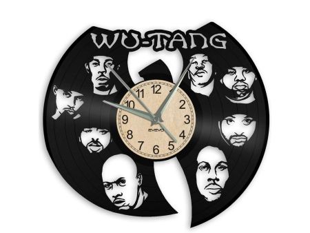 WU-TANG WUTANG ZEGAR ŚCIENNY PŁYTA WINYLOWA WINYL ZEGAR ŚCIENNY EVEVO EVEVEO.PL