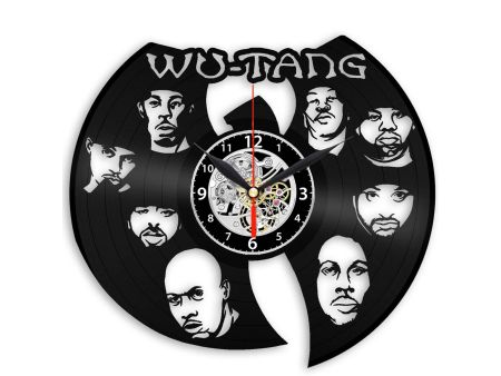 WU-TANG WUTANG ZEGAR ŚCIENNY PŁYTA WINYLOWA WINYL ZEGAR ŚCIENNY EVEVO EVEVEO.PL