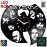 Wu-Tang Zegar Ścienny Podświetlany LED RGB Na Pilota Płyta Winylowa Nowoczesny Dekoracyjny Na Prezent Urodziny