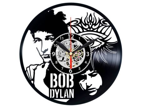 BOB DYLAN ZEGAR ŚCIENNY PŁYTA WINYLOWA WINYL ZEGAR ŚCIENNY EVEVO EVEVEO.PL W0246